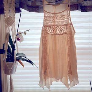 Rebellion boho flowy tank